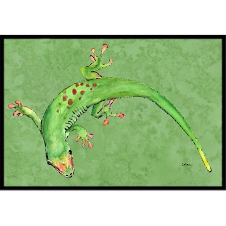 Carolines Treasures Carolines Treasures 8887JMAT 24 x 36 in. Gecko Indoor or Outdoor Doormat 8887JMAT